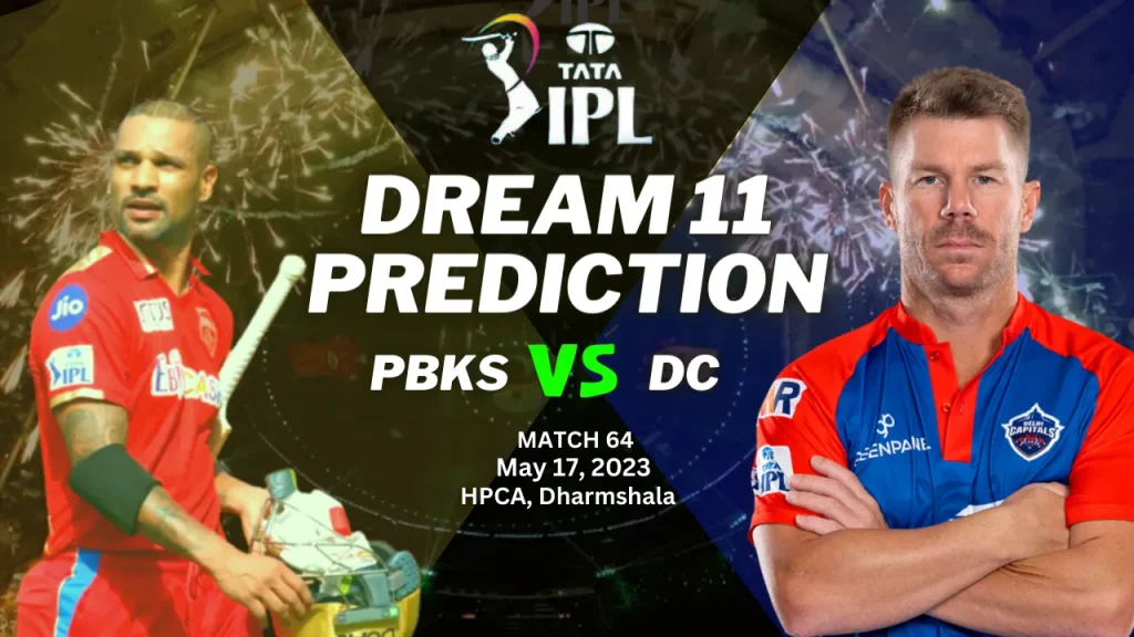 DC vs PBKS Dream11 Prediction Today Match, Dream11 Team Today, Pitch Report, Player Updates - Match 64 Thumbnail