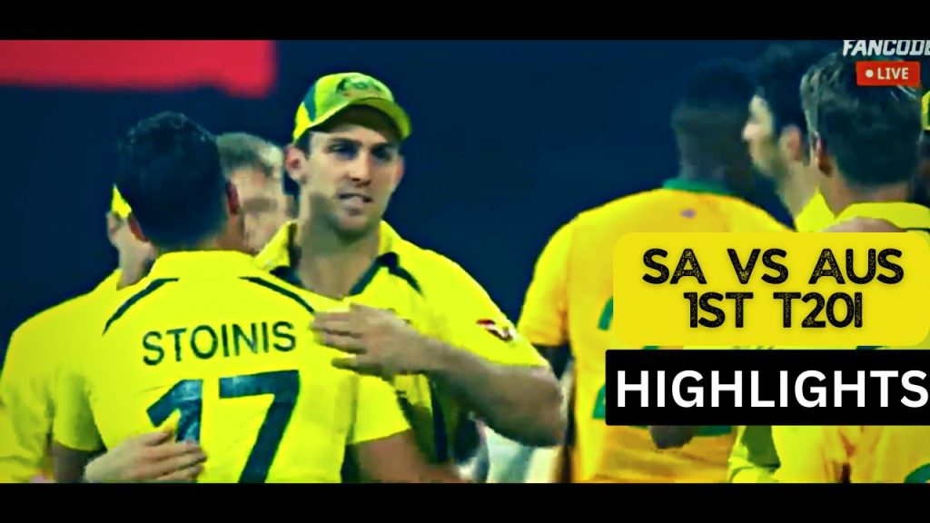 AUS vs SA 1st T20I Highlights, Australia's Tour of South Africa 2023 Thumbnail