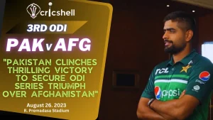 PAK Dominates AFG 2023 ODI Series Concludes with Pakistan's Triumph thumbnail