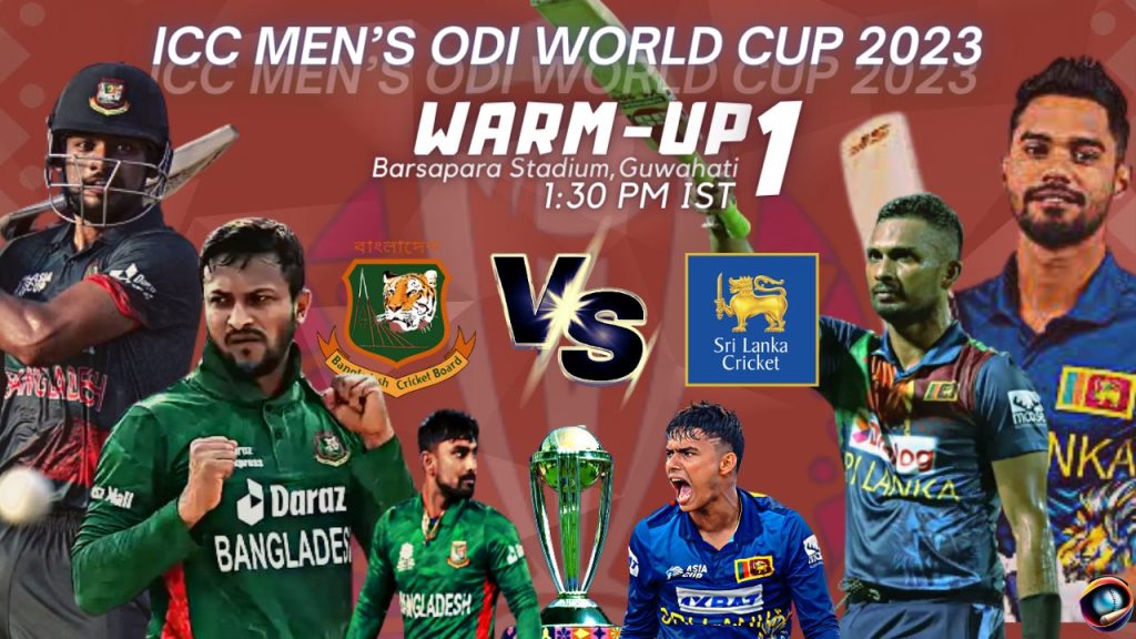 Bangladesh vs Sri Lanka Warm-up Match 1 ODI World Cup 2023 Live Updates & Highlights