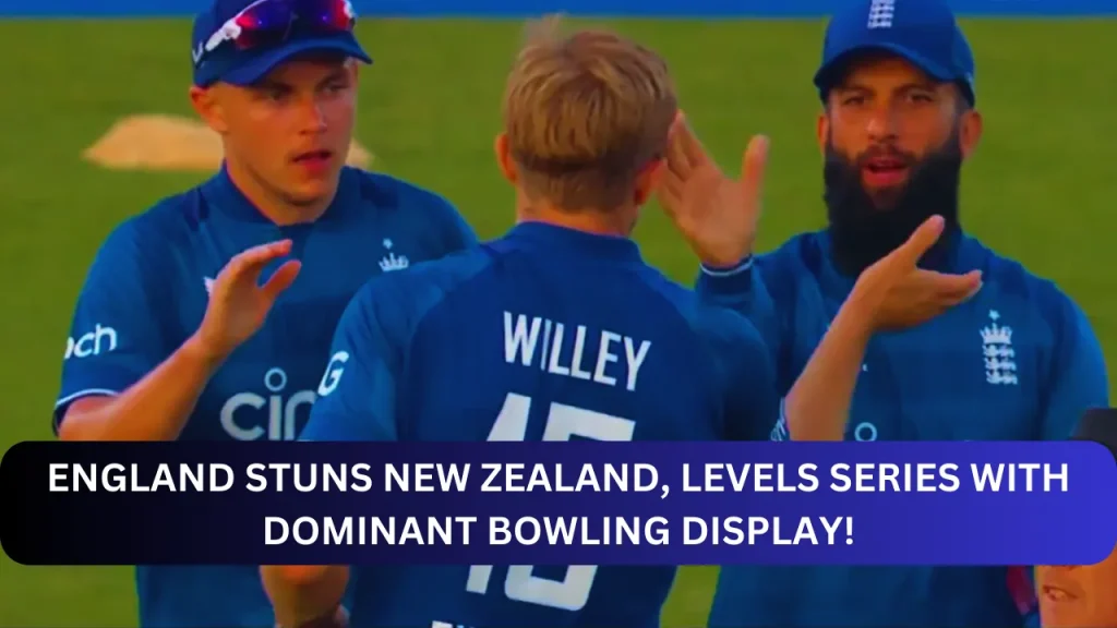 ENG vs NZ 2nd ODI 2023 England Stuns New Zealand with Dominant Bowling Display, Highlights & Scorecards Thumbnail