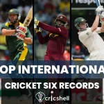 Top International Cricket Six Records